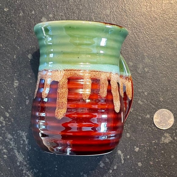 Beautiful, Glazed Handwarmer Stoneware 16 Oz. Mug (NWOT) - Picture 2 of 6